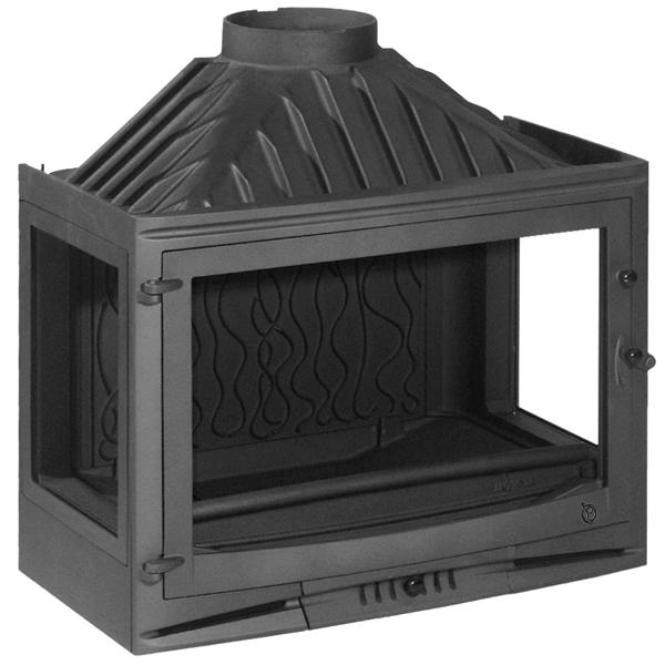 kaminnaya-topka-invicta-700-selenic-trehstoronnyaya Каминная топка Invicta 700 Selenic трехсторонняя